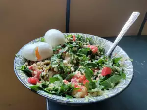 Quinoa-Spinat-Salat