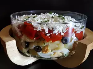 Bauernsalat mit Kartoffeln