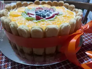 Festliche Charlotte Torte