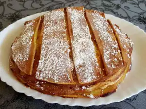 Kuchen aus Pfannkuchen