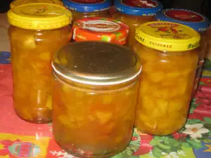 Pfirsichmarmelade mit Zitronensäure