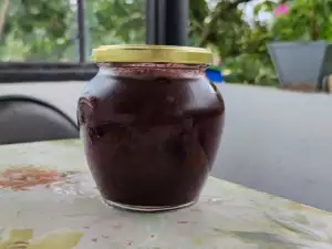 Hausgemachte Pflaumenmarmelade
