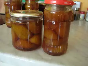 Marmelade aus reifen Feigen