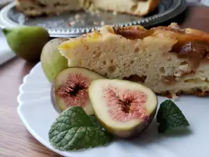 Leichter Feigenkuchen mit Quark