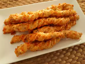 Salzige Buttergrisini