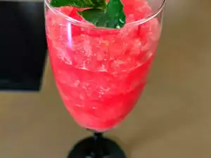 Erfrischendes Wassermelonen-Sorbet