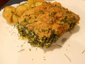 Spinatsoufflé