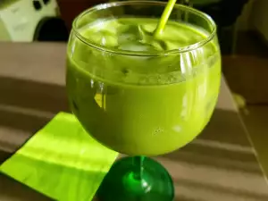 Gesunder grüner Smoothie