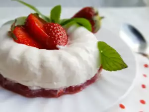 Erdbeer Panna Cotta