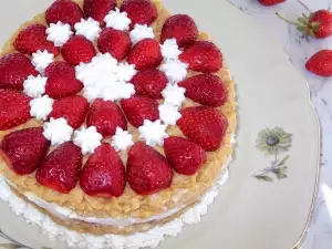 Erdbeertorte mit Cornflakes