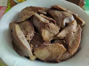 Schweinezunge mit Butter