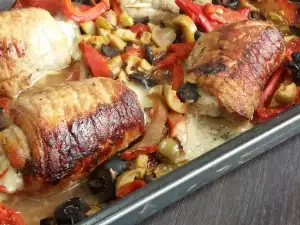 Kalbsröllchen mit Mozzarella
