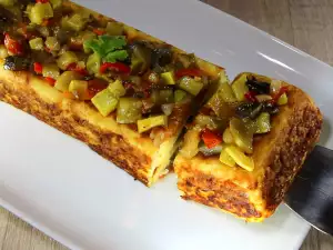 Kartoffelterrine mit Ratatouille