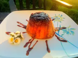 Kürbis Flan