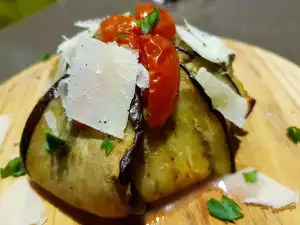Timbale aus Auberginen