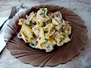 Tortellini mit Steinpilzen