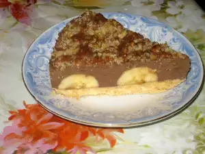 Kakaokuchen mit Bananen ohne Backen