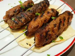 Adana Kebab am Spieß