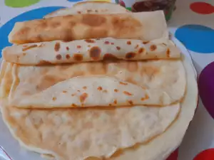 Vegane Pfannkuchen aus Reismehl