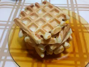 Vegane belgische Waffeln