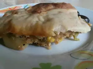 Vegane Moussaka mit Sojamilch