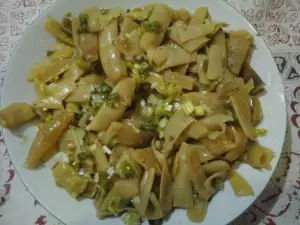 Grüner Bohnensalat mit Knoblauch