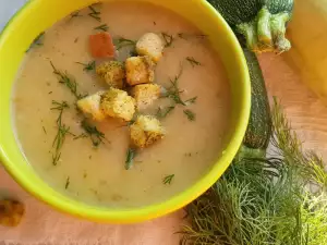 Zucchini Gemüsecremesuppe