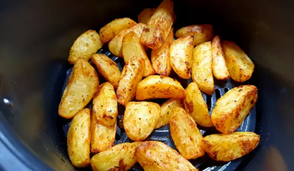 Aromatische Kartoffeln aus der Heißluftfritteuse