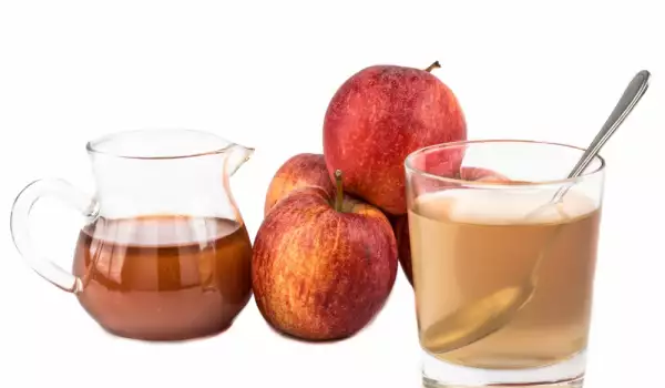Wasser mit Apfelessig statt Kaffee