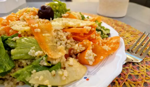 Herbstlicher Hirsesalat