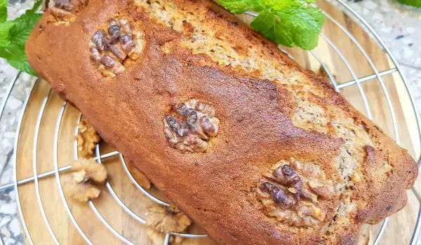 Vollkorn Bananenbrot mit Walnüssen