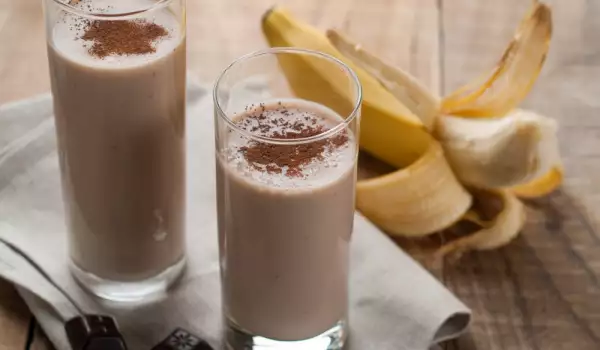 Smoothie mit Johannisbrotmehl