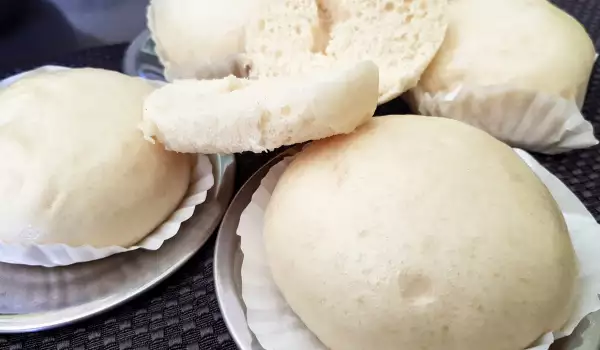 Asiatische Bao Buns Brötchen