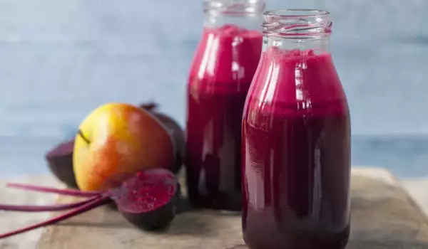 Trinken sie Rote Bete Saft