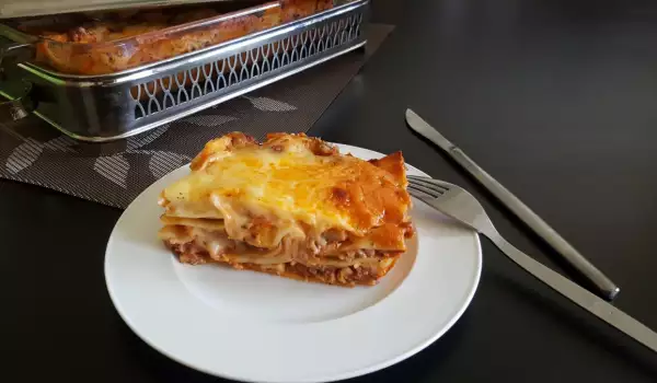 Lasagne mit Béchamelsoße