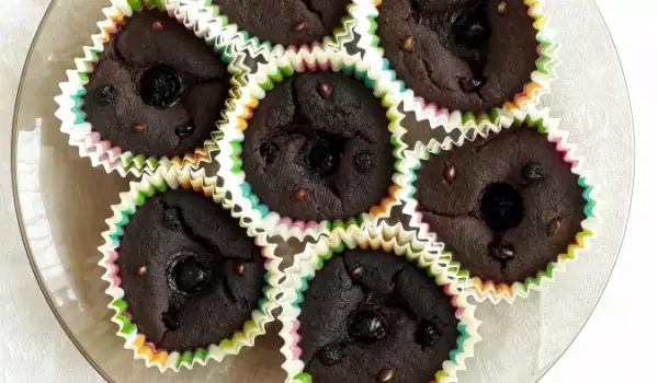 Glutenfreie Muffins mit Heidelbeeren