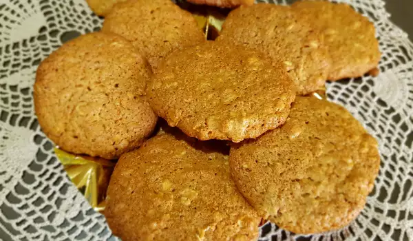Gesunde Kekse mit Einkornmehl und Haferflocken