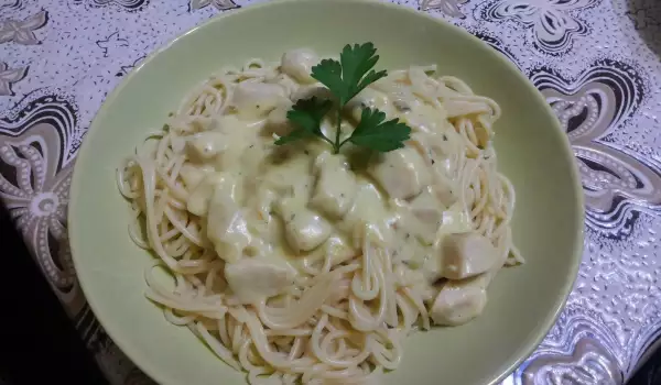 Spaghetti Carbonara mit Bacon