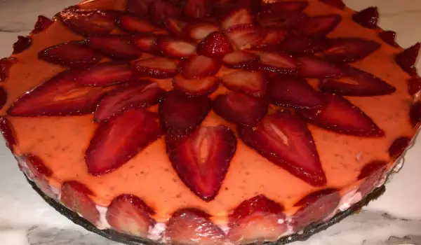 Erdbeercheesecake mit Chiasamen