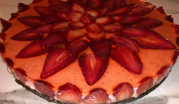 Erdbeercheesecake mit Chiasamen