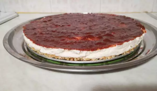Einfacher Cheesecake mit Gelatine