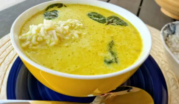 Hühner Currysuppe