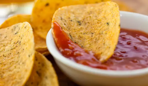 Hausgemachte Maischips