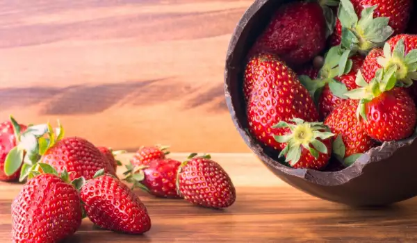 Was ist in Erdbeeren enthalten?