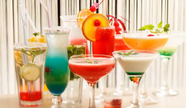 Cocktails mit Grenadine