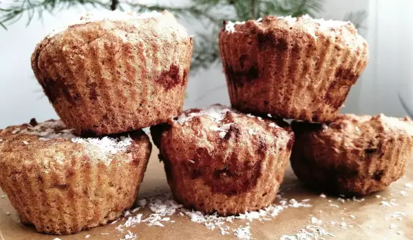 Muffins mit Kokosnussmehl