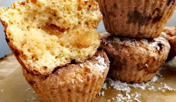 Muffins mit Kokosnussmehl