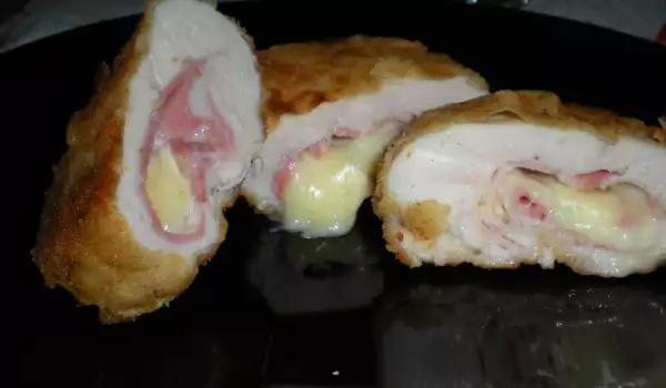 Cordon Bleu aus Hähnchenbrust