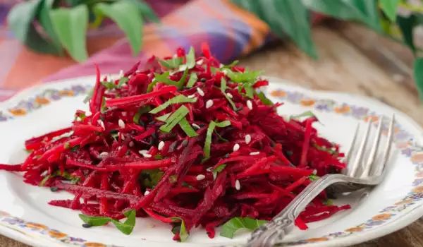 Salat mit Rote Bete