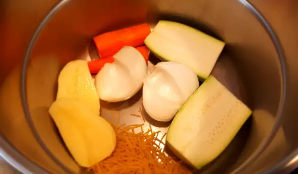 Zucchinicremesuppe für Kinder